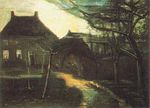 The Parsonage at Nuenen by Moonlight
